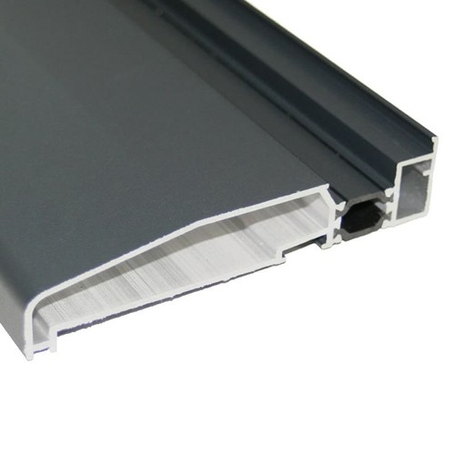 150mm aluminium window door - aluminium,