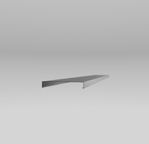 Aluminium coping 50x340x50mm - aluminium,
