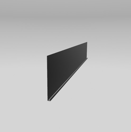 Aluminium fascia board - aluminium,